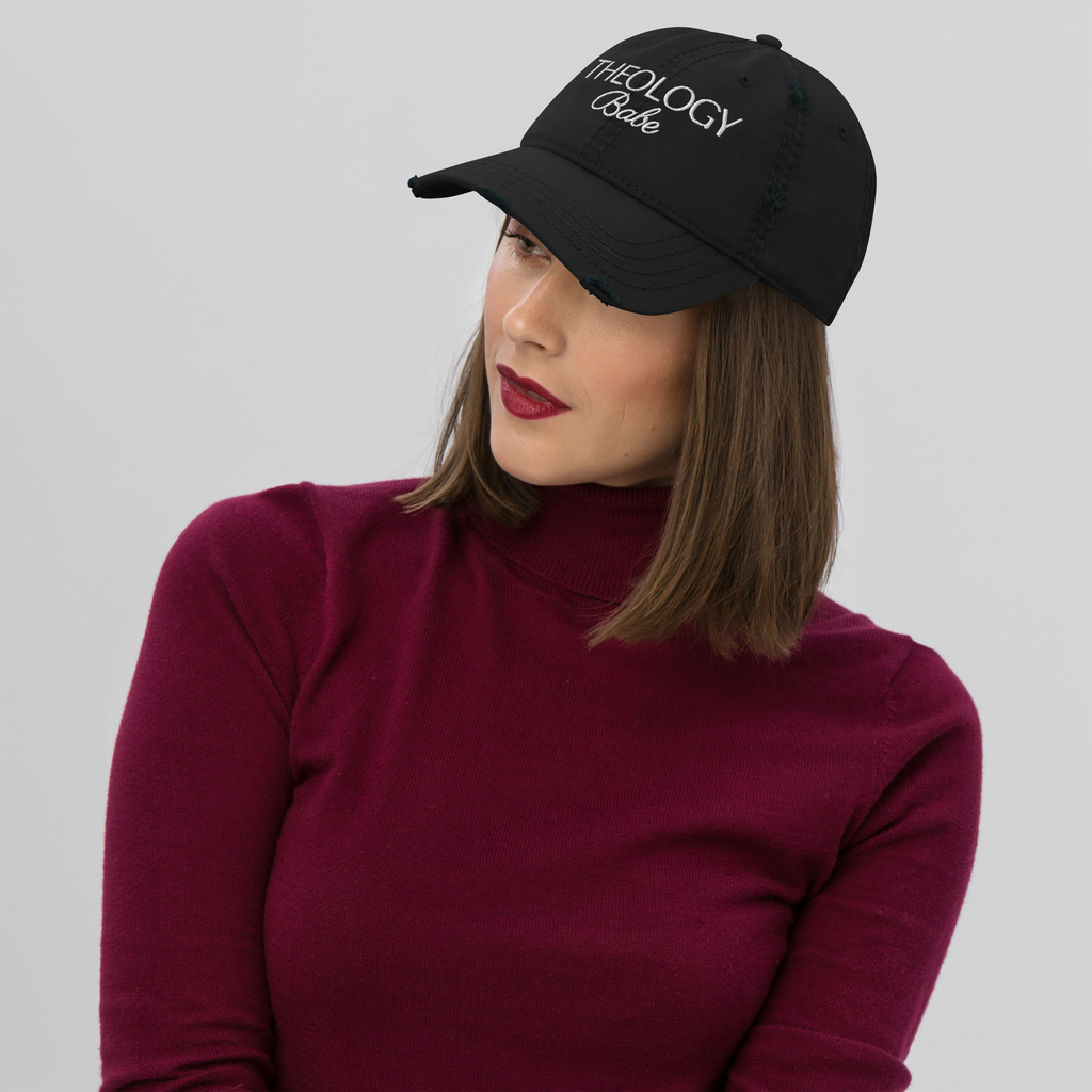 The Distressed Theology Babe Hat