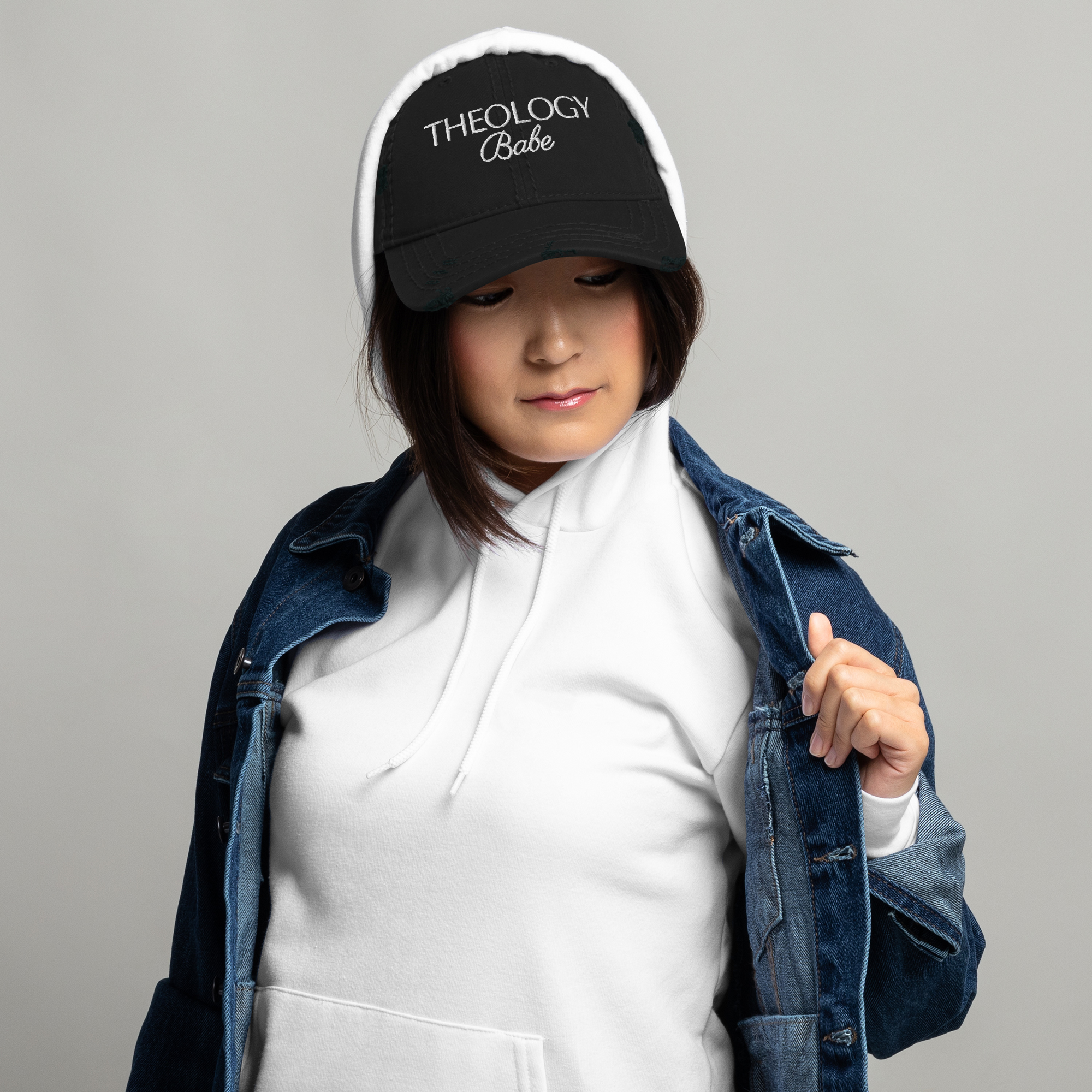 The Distressed Theology Babe Hat