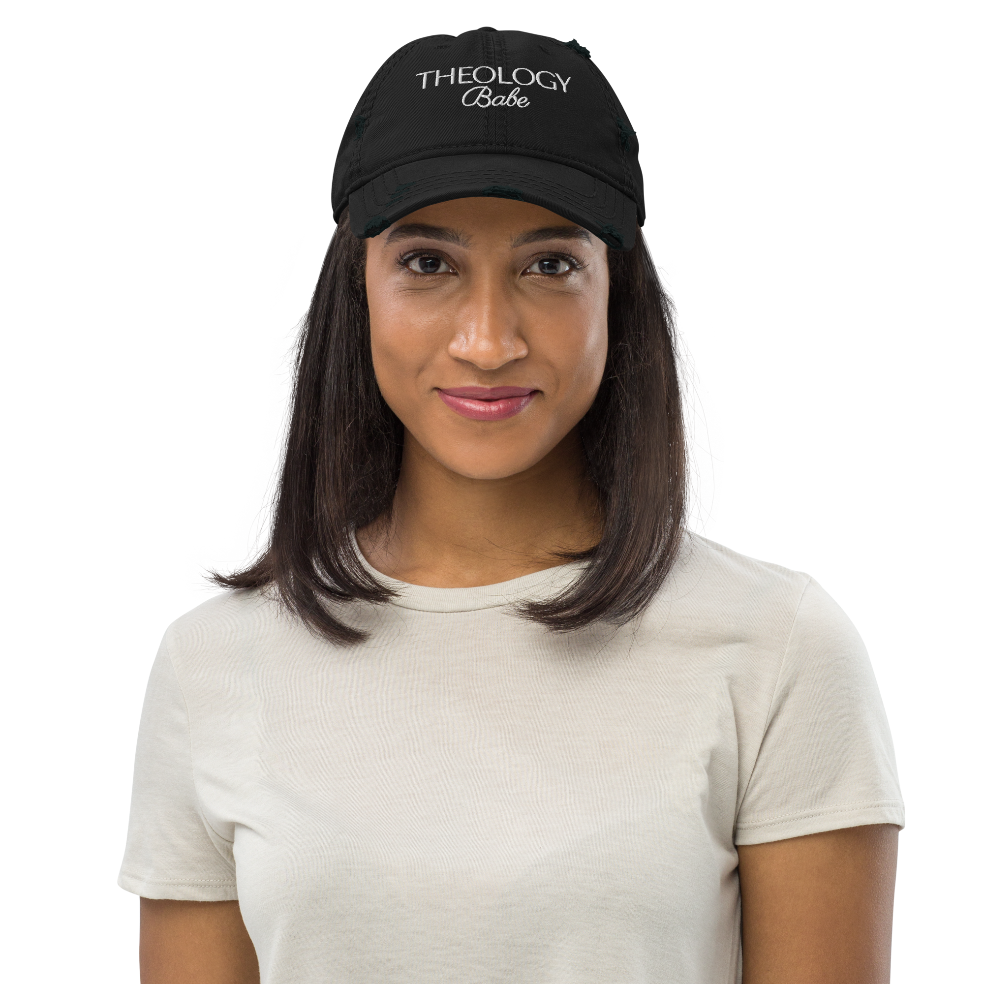 The Distressed Theology Babe Hat