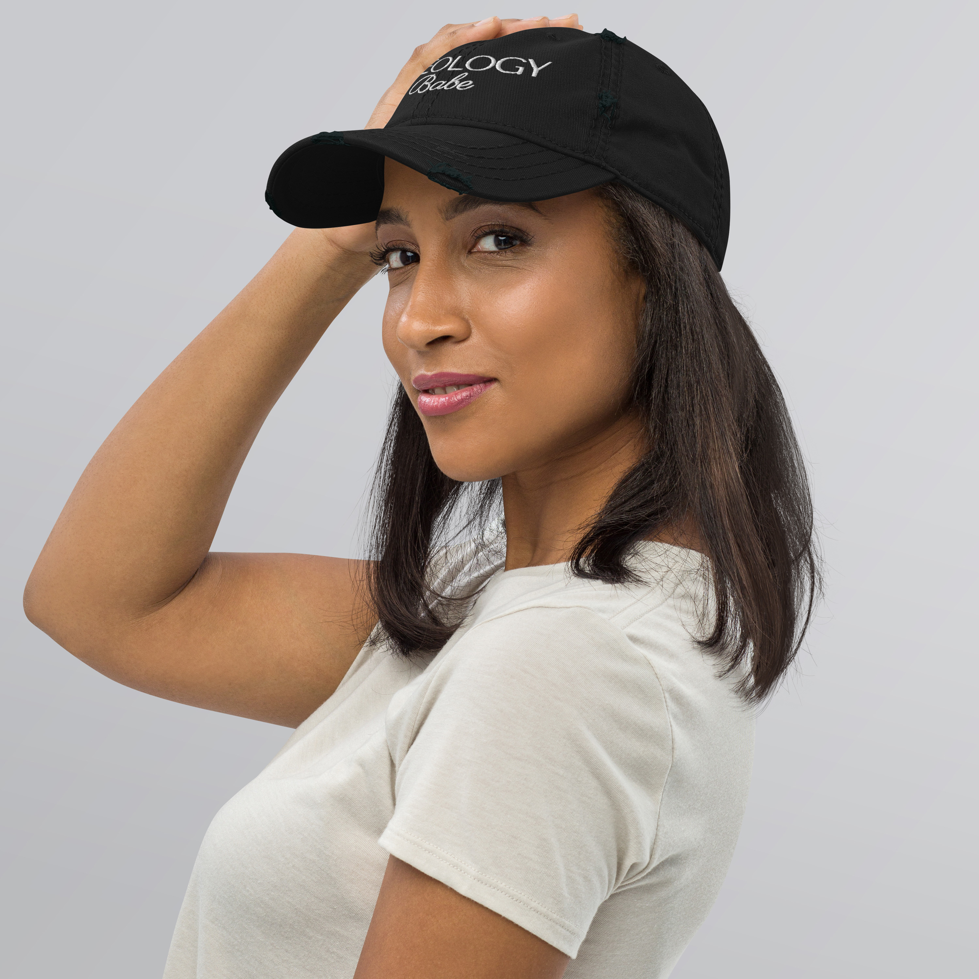The Distressed Theology Babe Hat