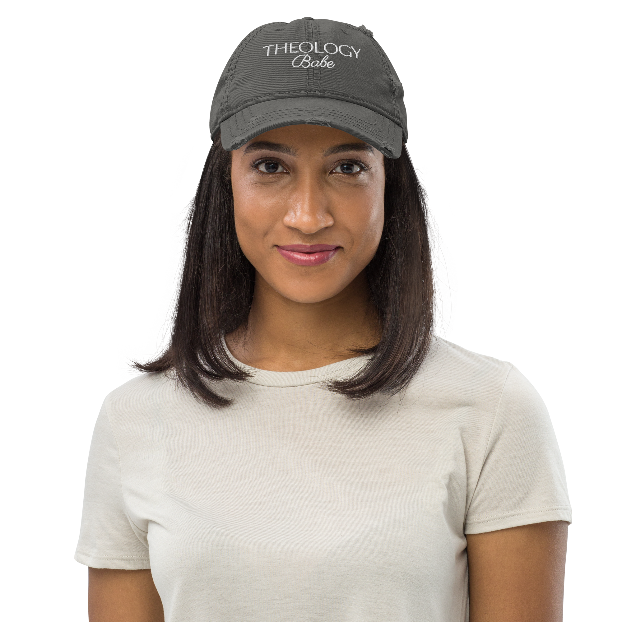 The Distressed Theology Babe Hat