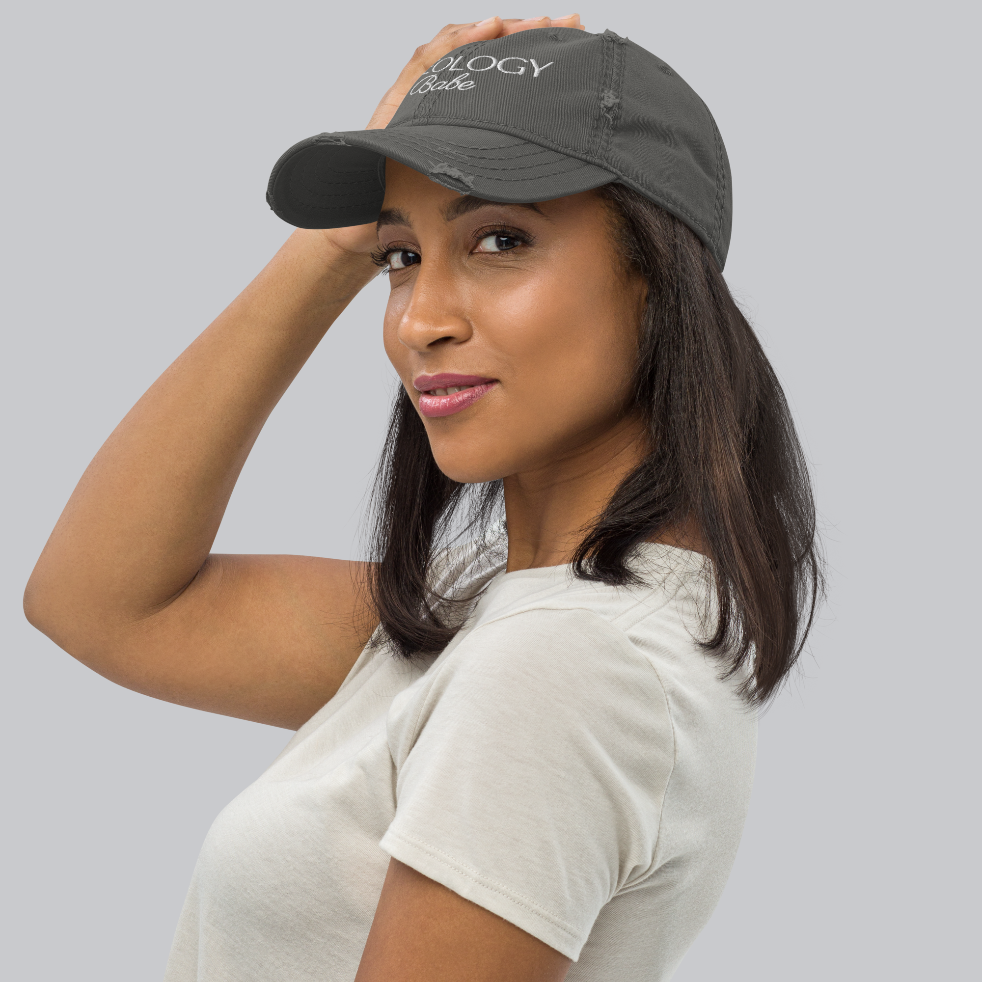 The Distressed Theology Babe Hat
