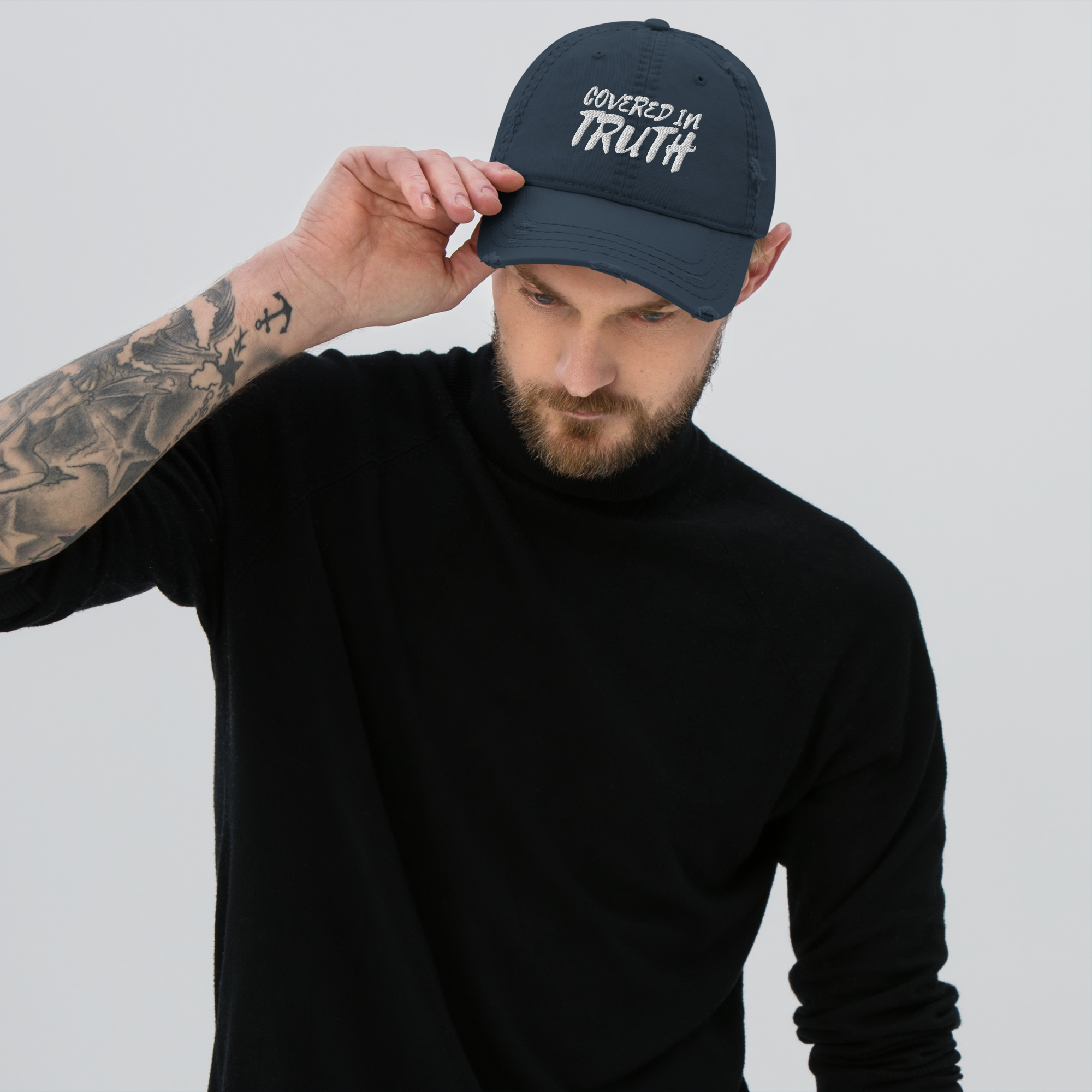 The Distressed Covered In Truth Hat