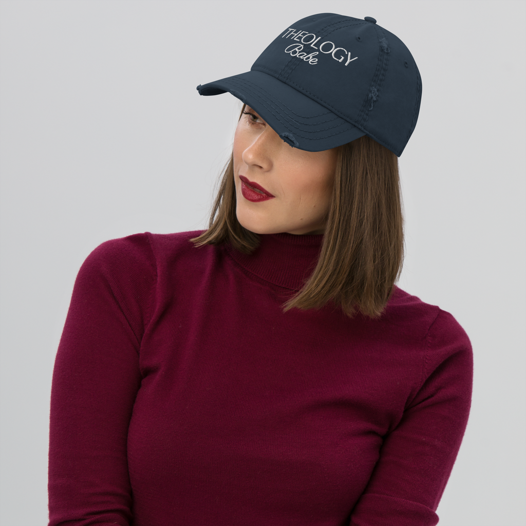 The Distressed Theology Babe Hat
