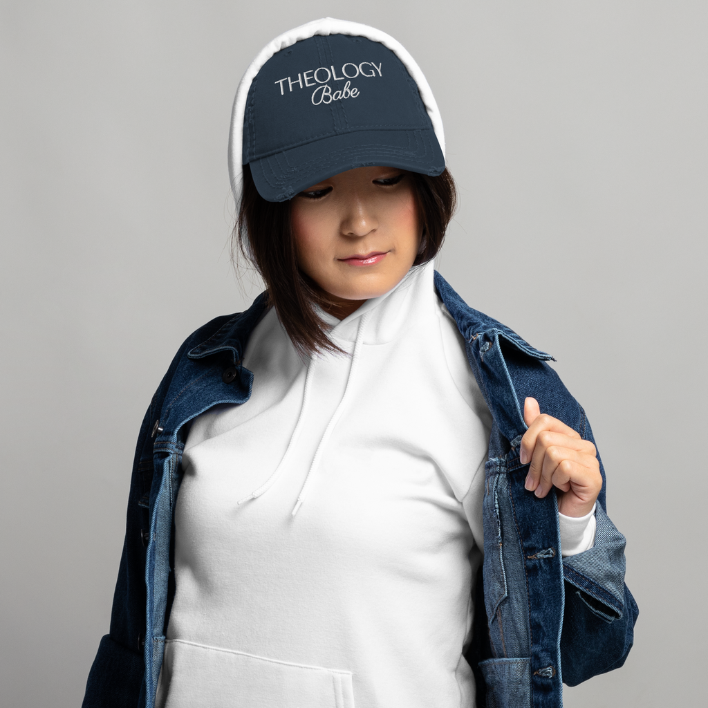 The Distressed Theology Babe Hat