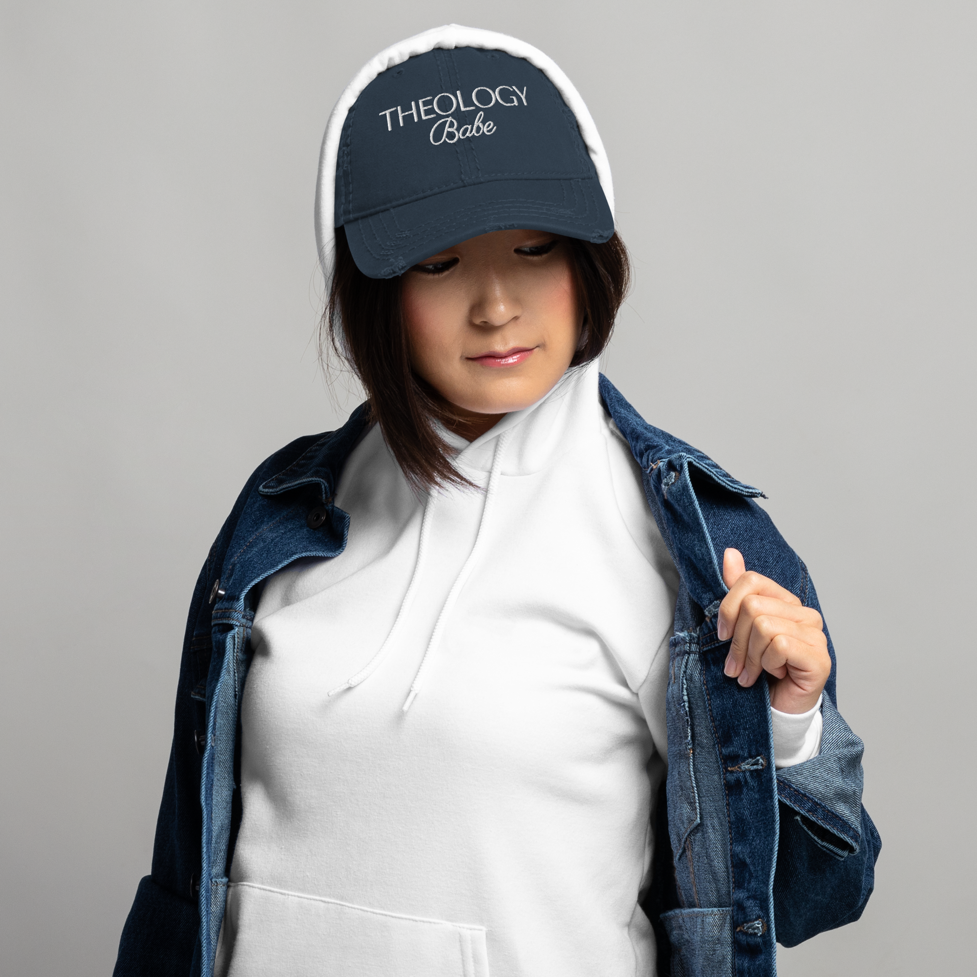 The Distressed Theology Babe Hat