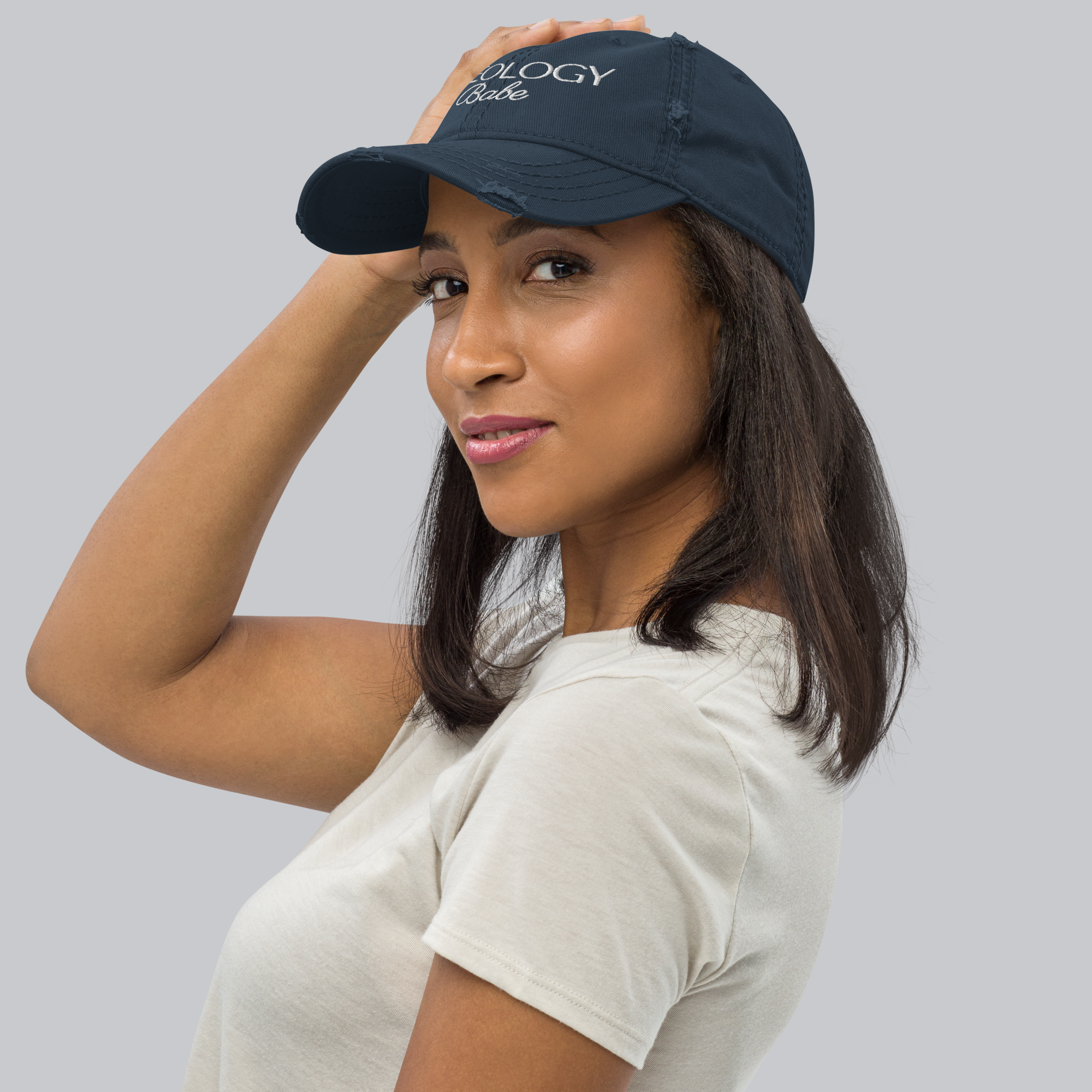 The Distressed Theology Babe Hat