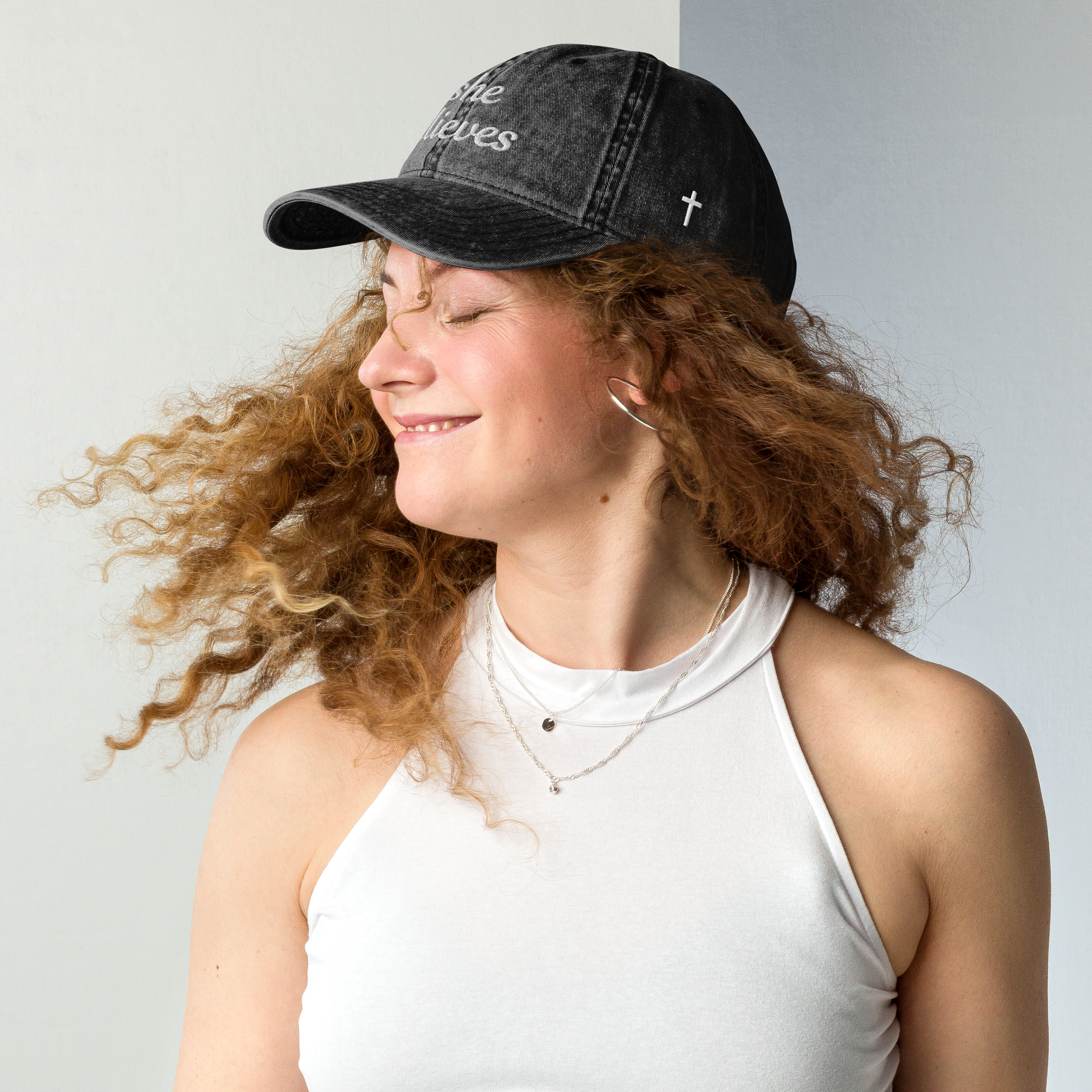 The Vintage She Believes Hat