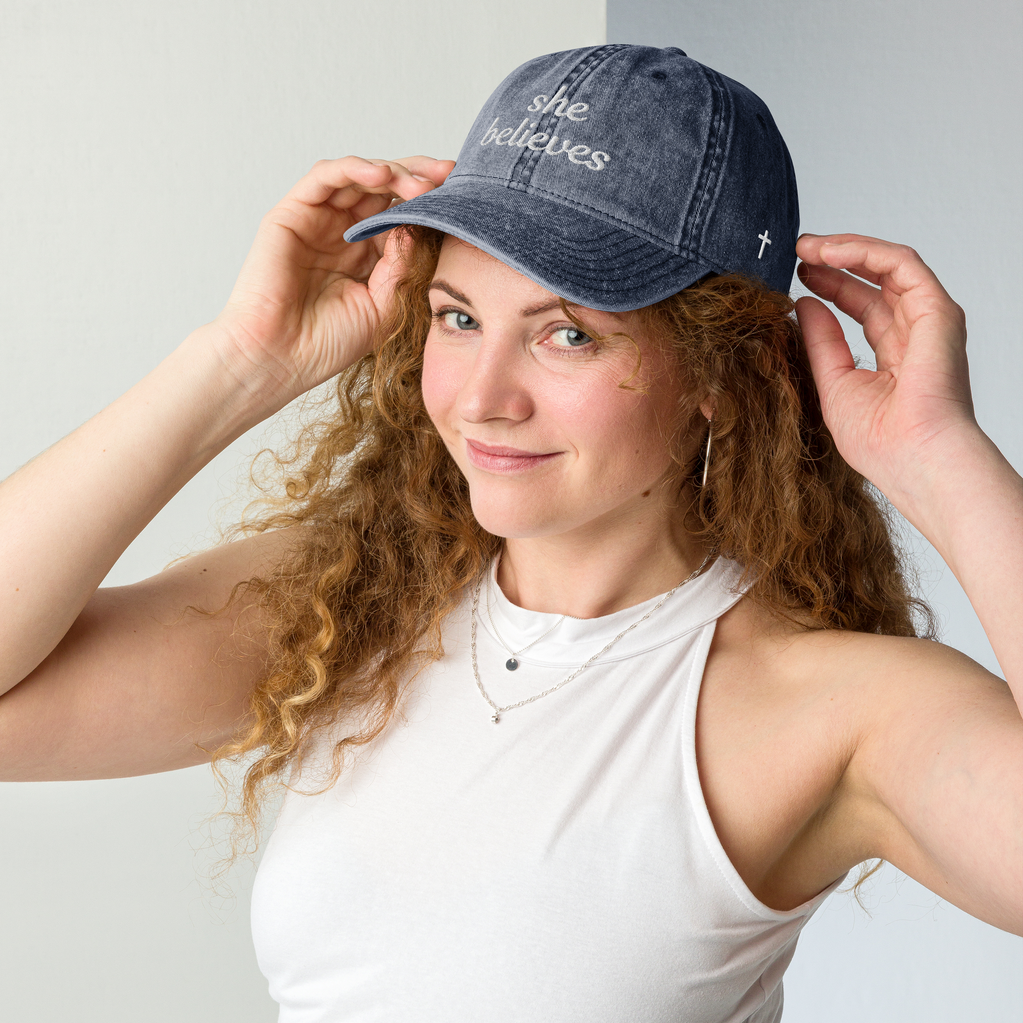 The Vintage She Believes Hat